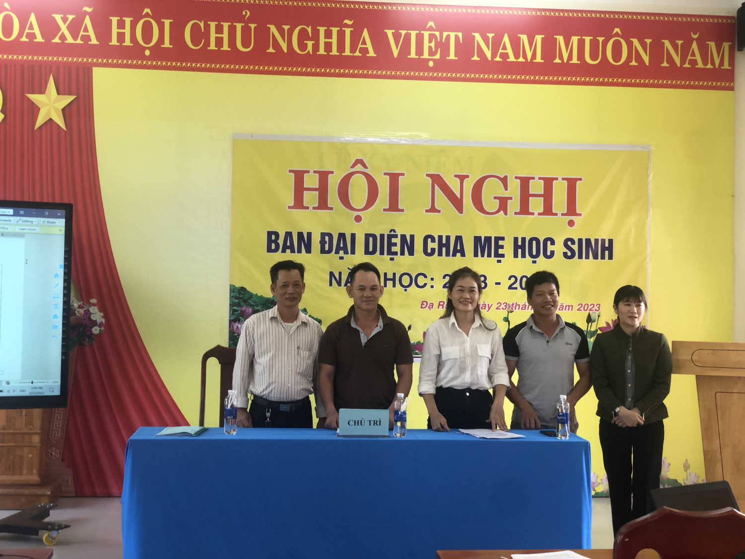 Ban đại diện cha mẹ học sinh năm học 2023-2024